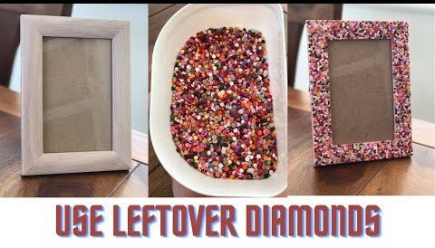 From Leftover to Loved: Unique Diamond Drill Projects - Diamond Painting Bling Art