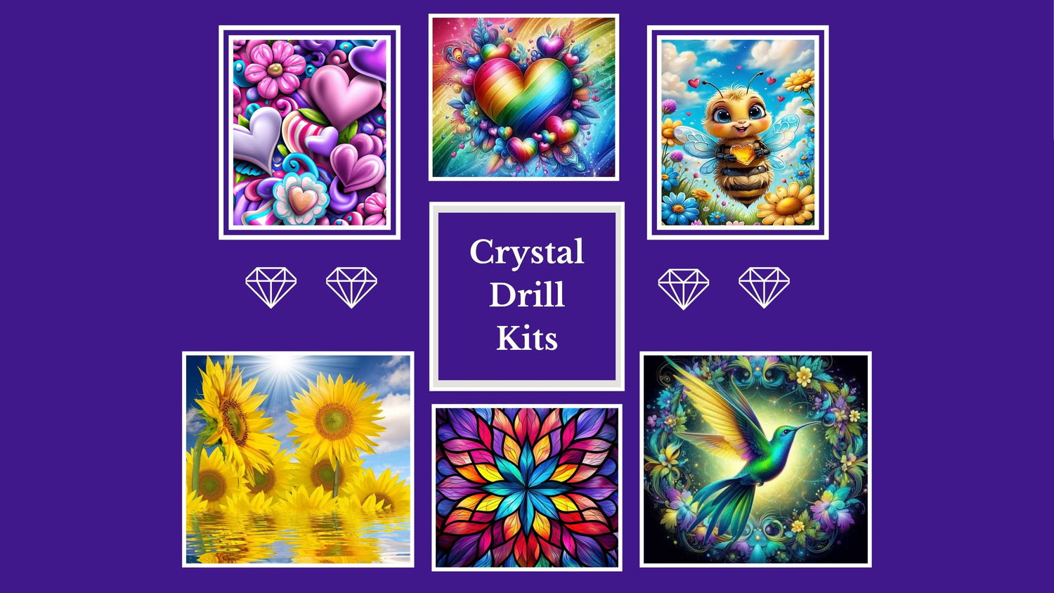 CRYSTAL Diamond Paintings - Diamond Painting Bling Art