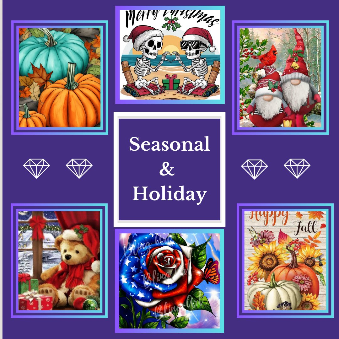 Seasonal & Holidays Diamond Painting Kits