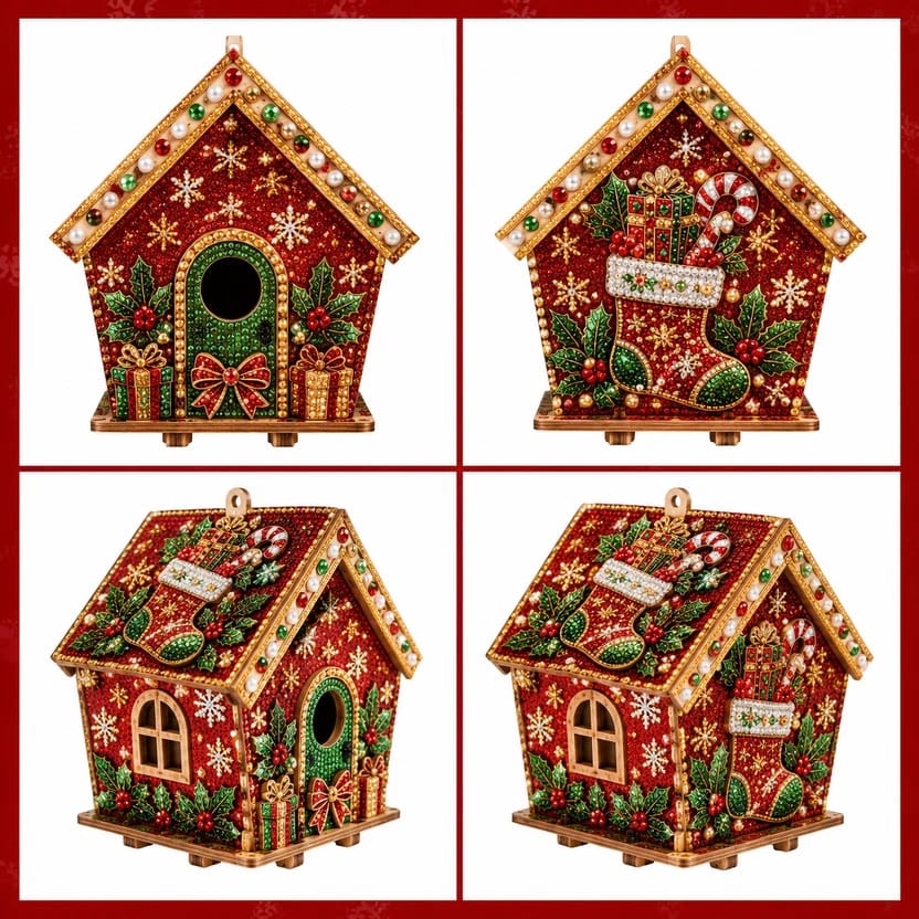 3D Wooden Holiday Cottage