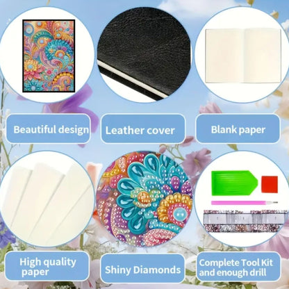 Notebook Special Shape Swirls