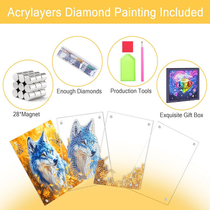4-Layer Acrylic Magnetic 3D Tabletop