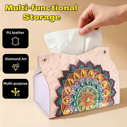 Enchanted Butterfly DIY Diamond Art Tissue Box Cover Kit