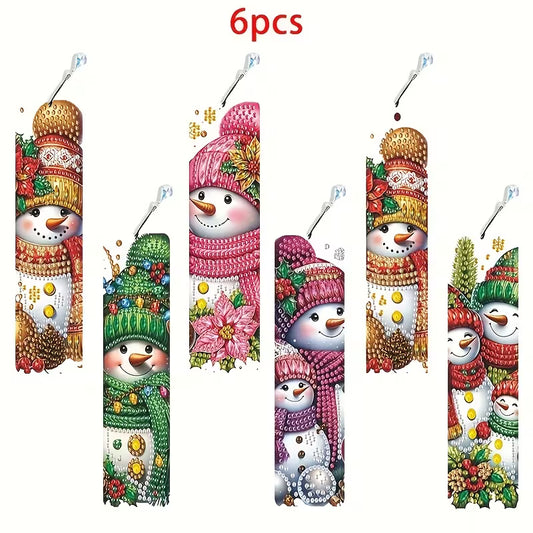 Bookmark Festive Snowman