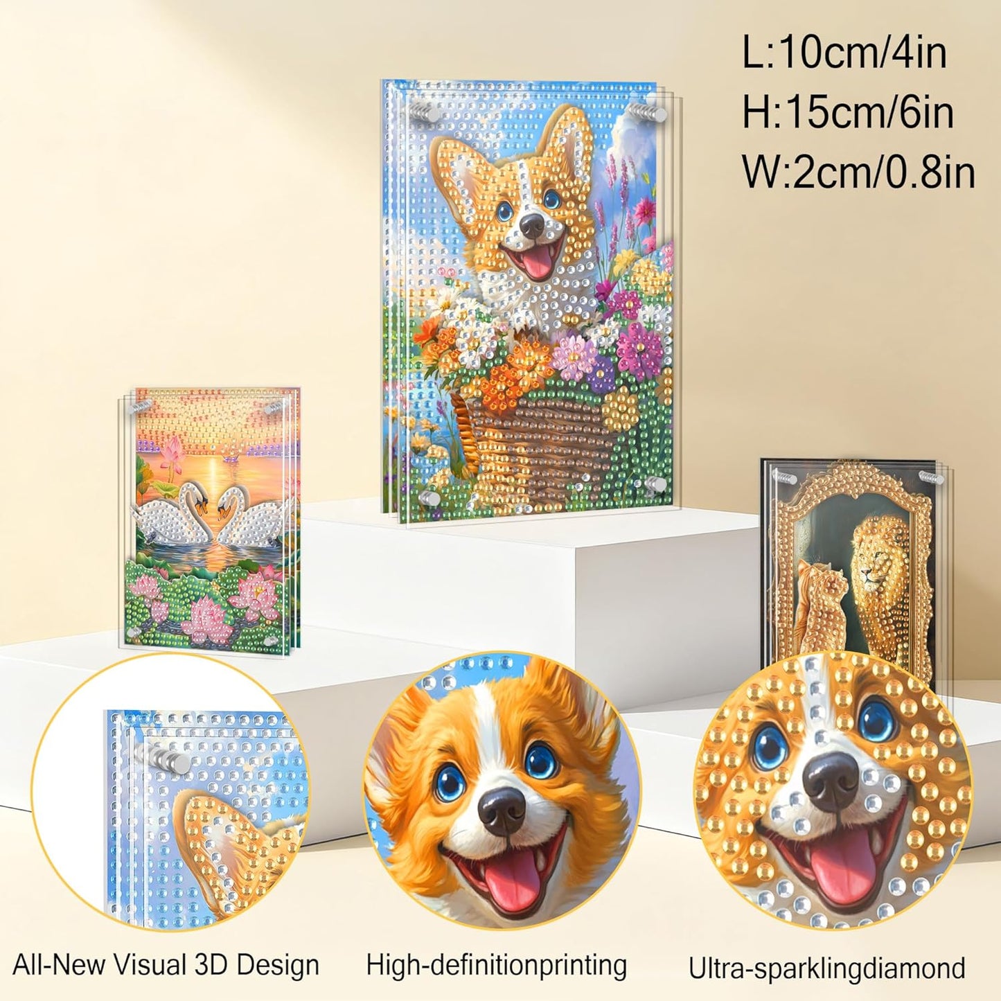 4-Layer Acrylic Magnetic 3D Tabletop