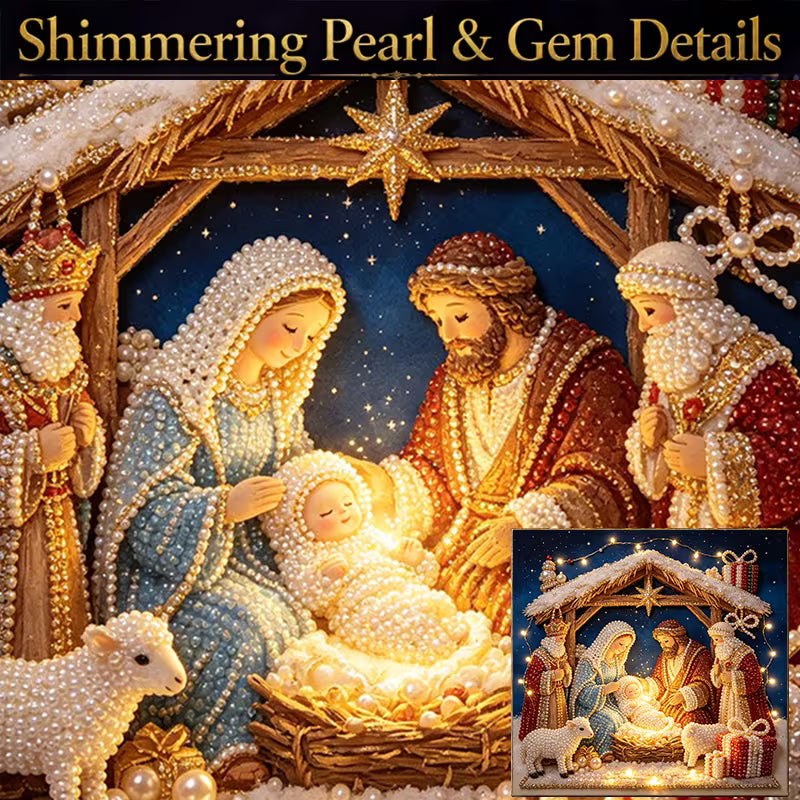 Blessed Nativity Pearl Glow DIY Pearl