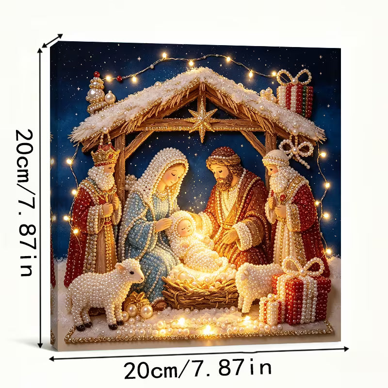 Blessed Nativity Pearl Glow DIY Pearl