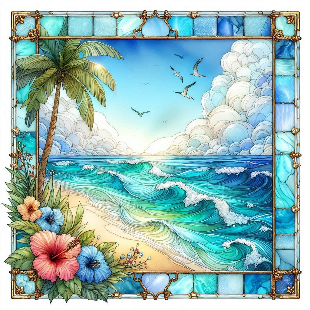 Coastal Serenity Diamond Painting Kit