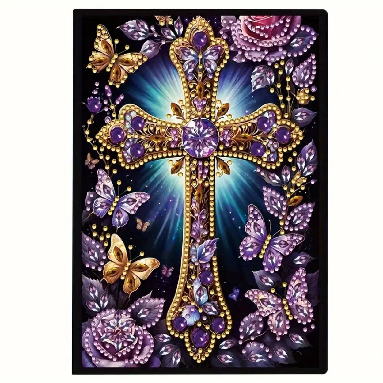 Purple Cross Notebook