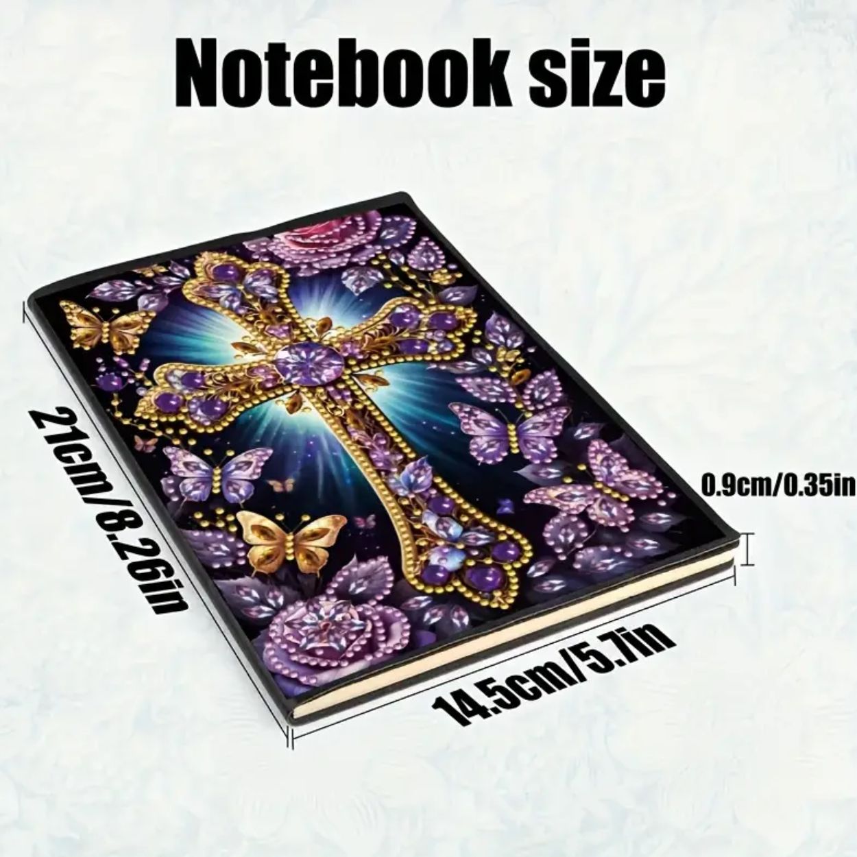 Purple Cross Notebook