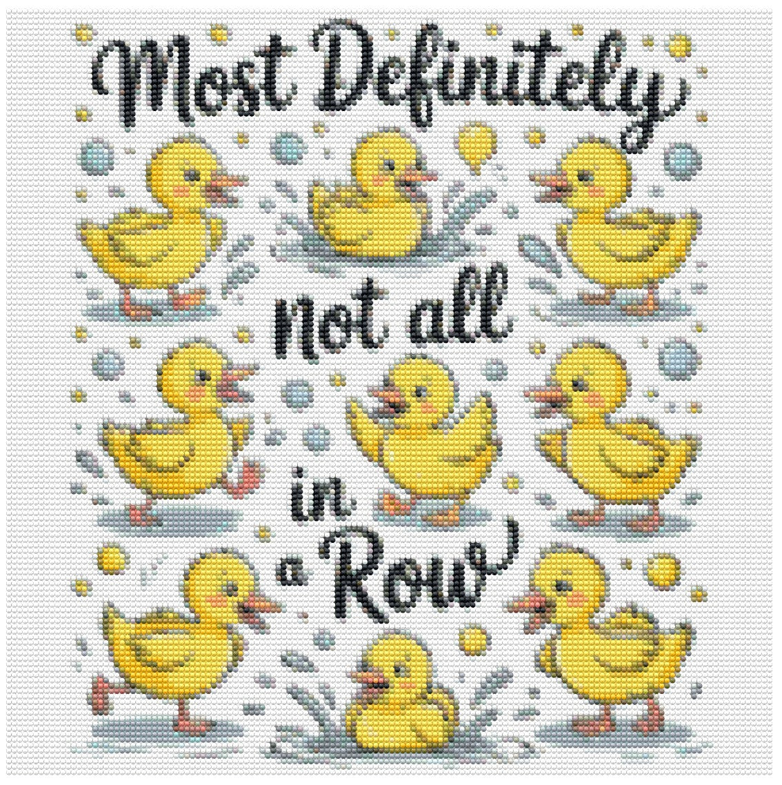 Ducks Not in a Row