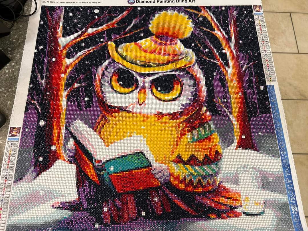 Snowy Storytime with Hootie by Stacy Deal