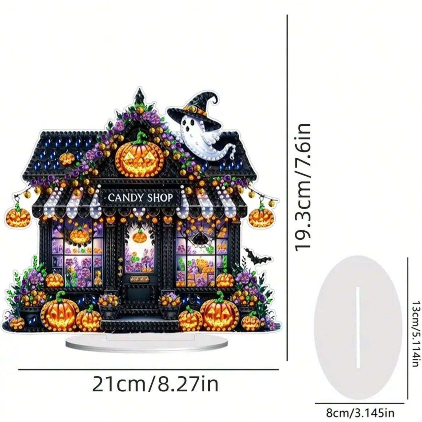 Halloween Candy Shop Table Top Stand