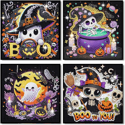 Spooky Sparkle Halloween Kits (Set of 4)