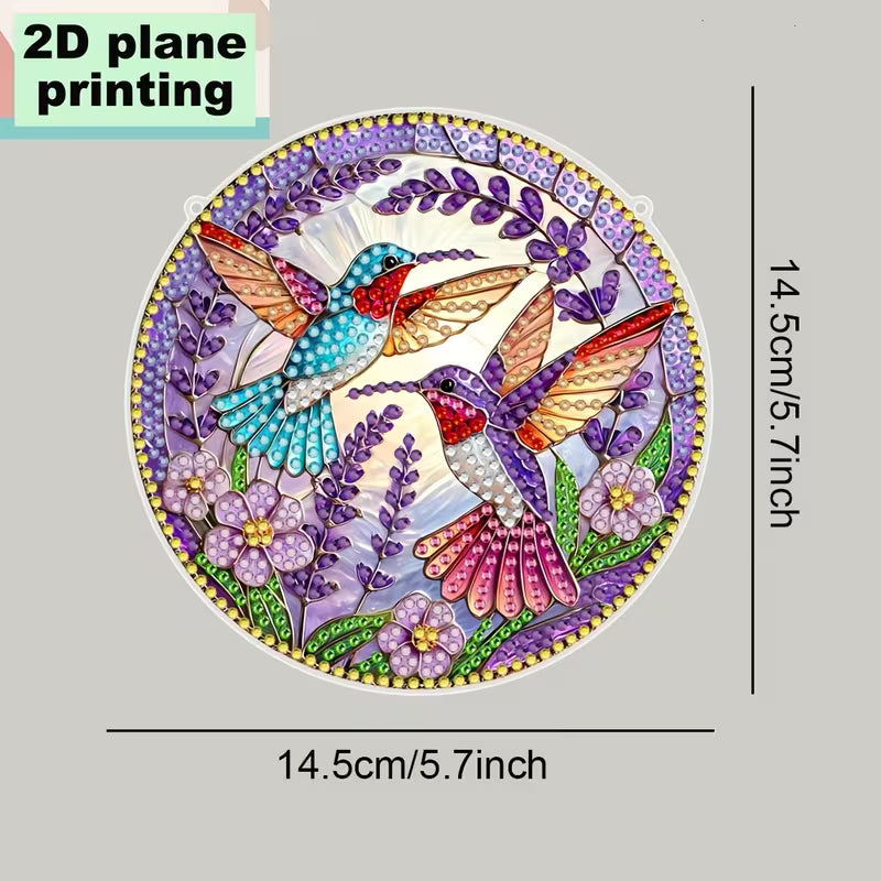 Hummingbird & Lavender
