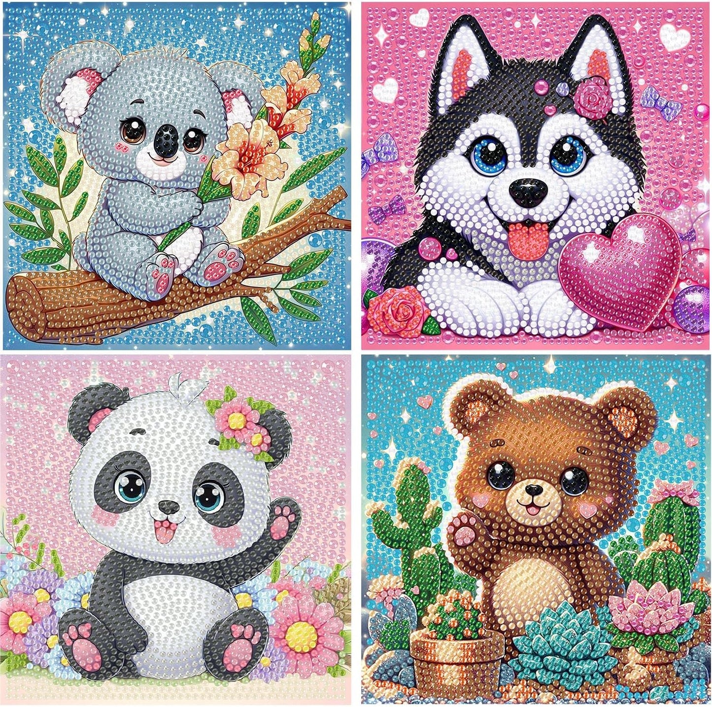 Koala-Husky-Panda-Cactus-Bear