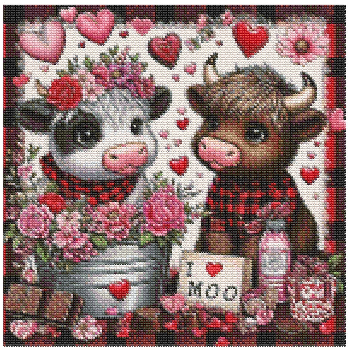 Paint Along: Sweetheart Cow Collection