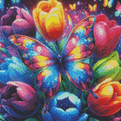 Rainbow Butterfly Tulips