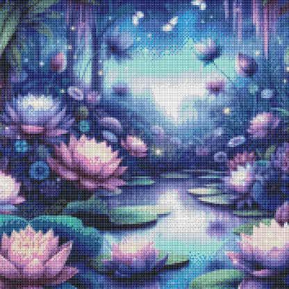 Celestial Lotus Pond Crystal