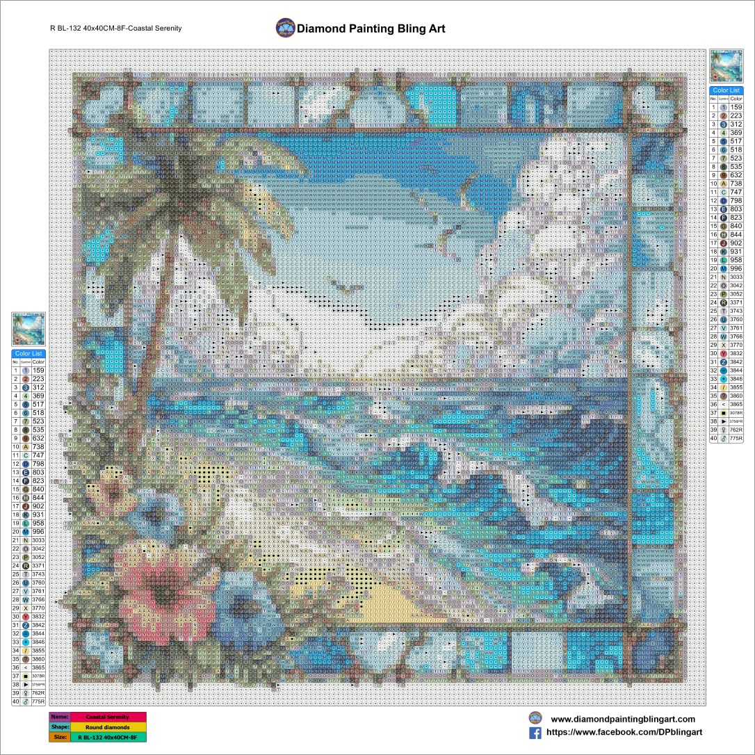 Coastal Serenity Diamond Painting Kit