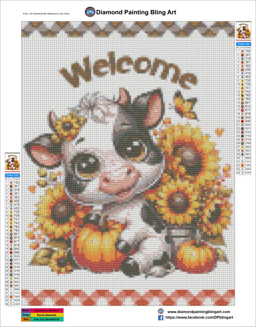 Welcome to the Farm: Diamond Painting Delight