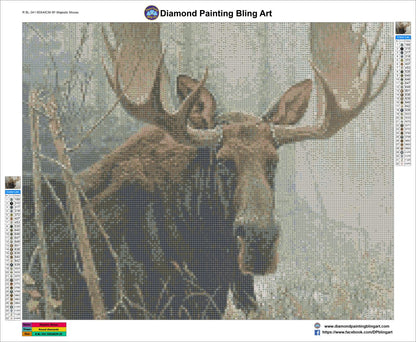 Majestic Brown Moose