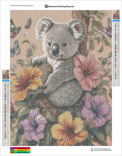 RBL-399-30X40CM-12F-KoalaBlossom