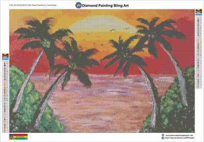 Palm-Kissed Serenity by Teresa Super