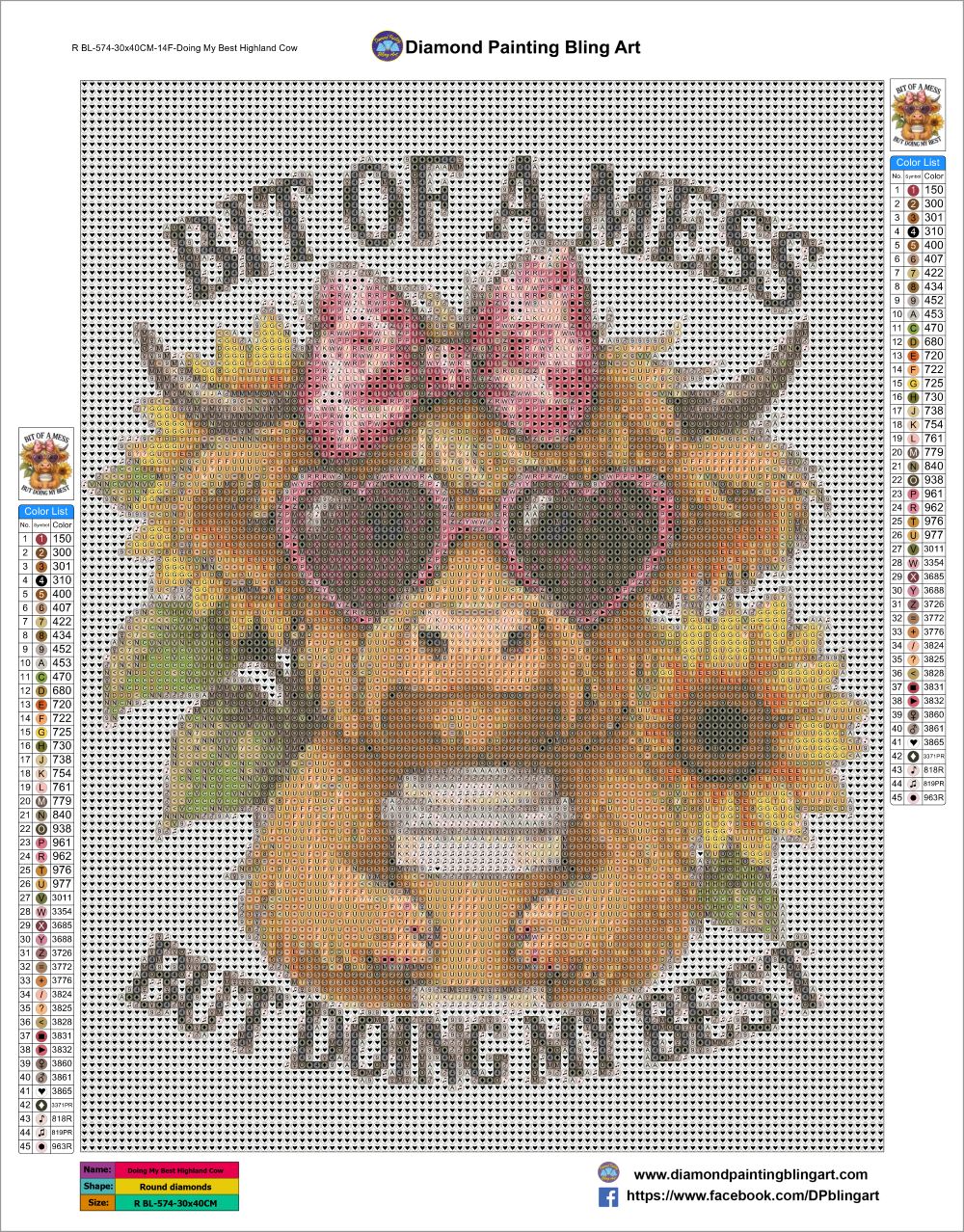 Doing My Best Highland Cow