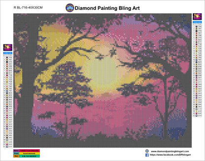 Twilight Forest Silhouette