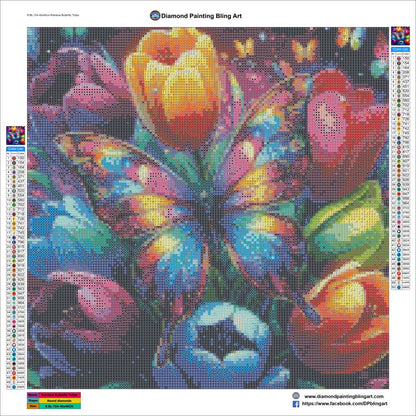 Rainbow Butterfly Tulips