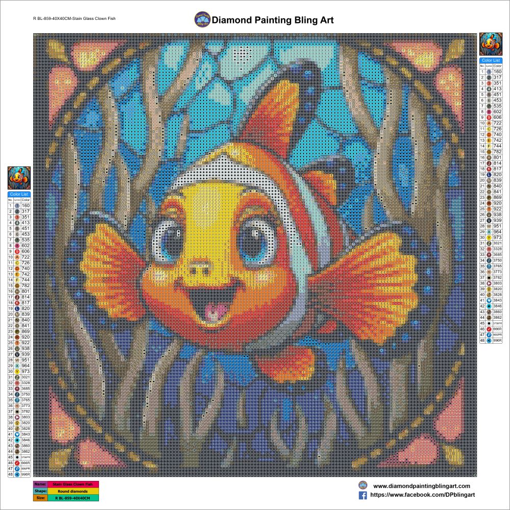 Stained Glass Clownfish