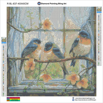 Bluebird Window Serenade