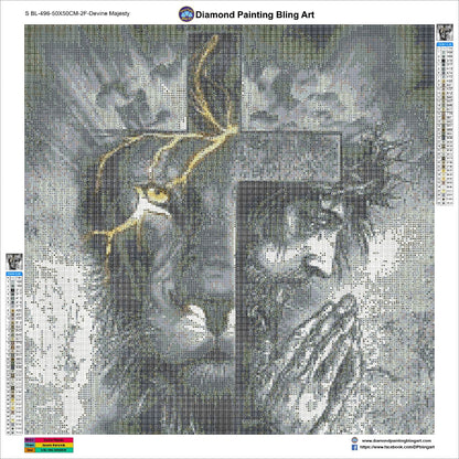 SBL-496-50X50CM-2F-DevineMajesty