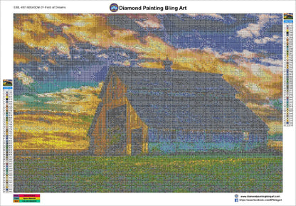 SBL-497-60X40CM-2F-FieldofDreams