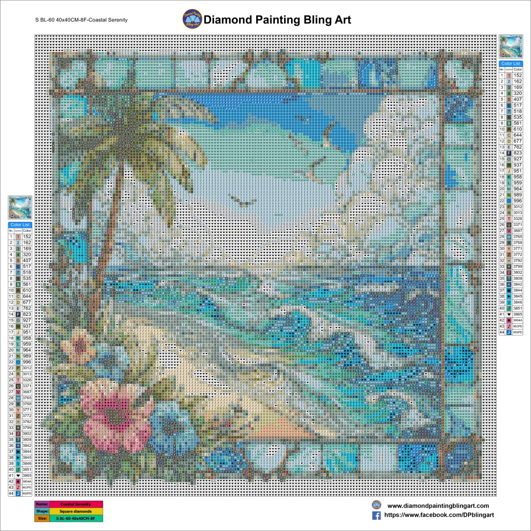 Coastal Serenity Diamond Painting Kit