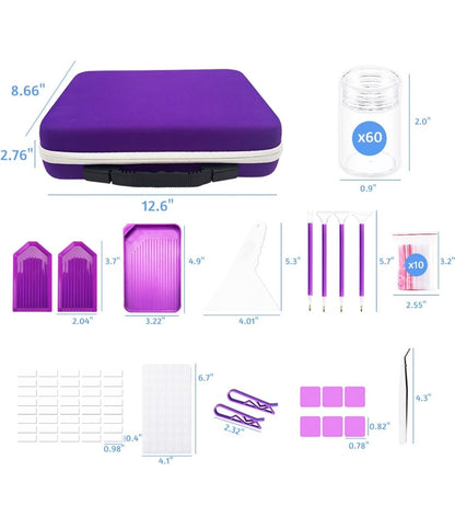 60  Bottle Storage Case plus tools