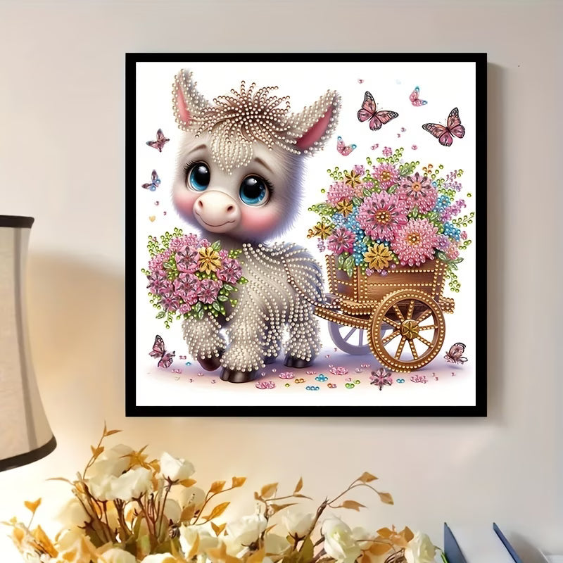 Sweet Donkey Flower Cart Partial