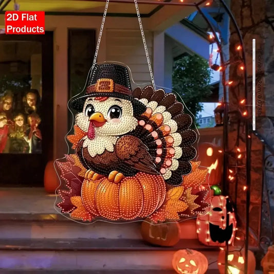 Thanksgiving Turkey Sparkle Hanger