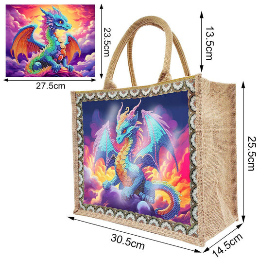 Linen Waterproof Handbag/Tote