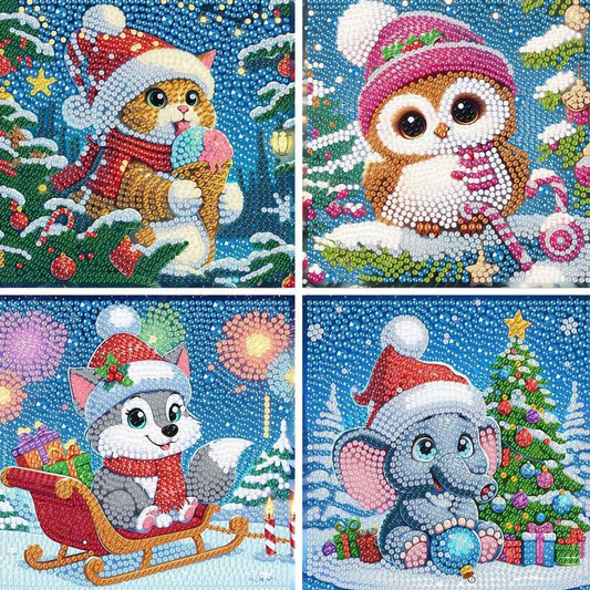 Wintery Christmas Diamond Painting kits