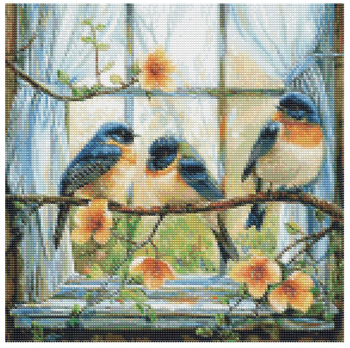 Bluebird Window Serenade