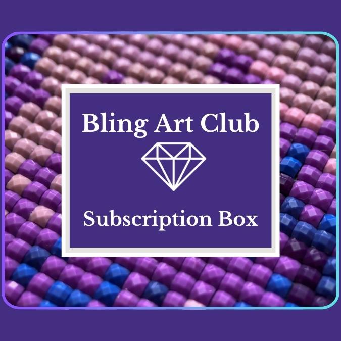 Bling Art Obsessed Subscription Box - Diamond Painting Bling Art