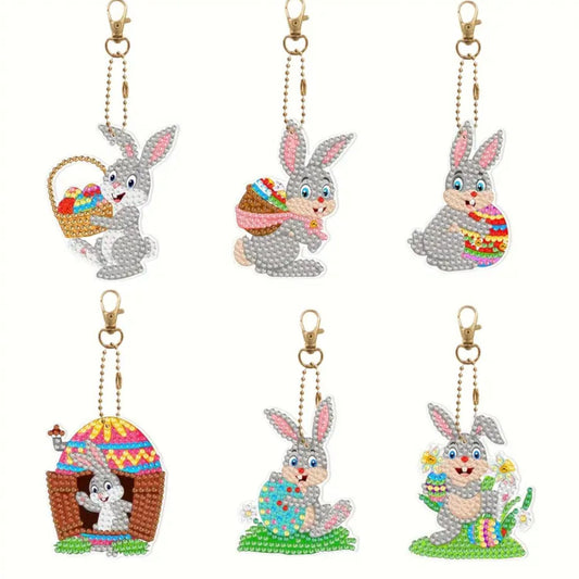 Easter Bunny Key Chains