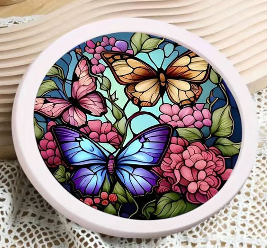 Butterflies with Frame - Diamond Painting Bling Art