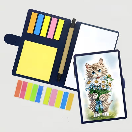 Kitty Cat Sticky Note Booklet Kit