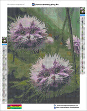 Load image into Gallery viewer, Cat&#39;s Eye Dazzle Plant - Diamond Painting Bling Art
