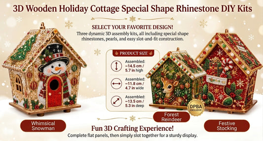 3D Wooden Holiday Cottage