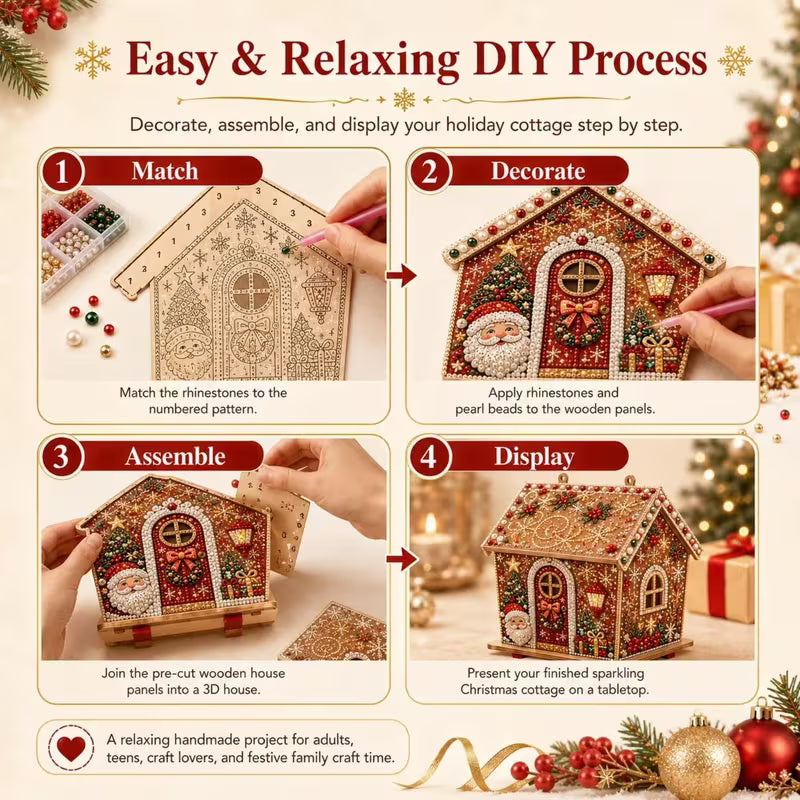 3D Wooden Holiday Cottage
