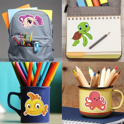 Stickers Smiley Sea Creatures